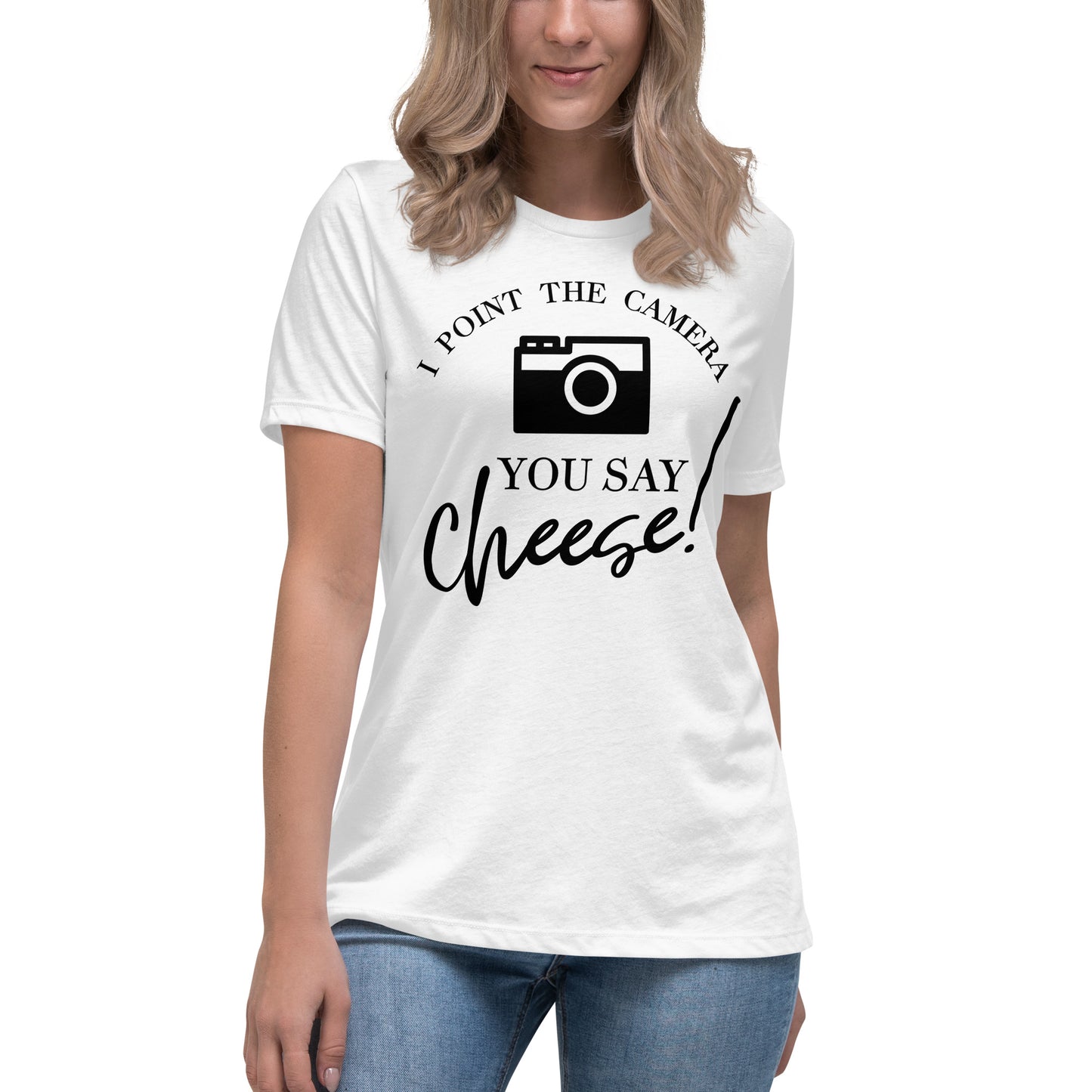 T-shirts fille - Tu dis fromage - Logo noir